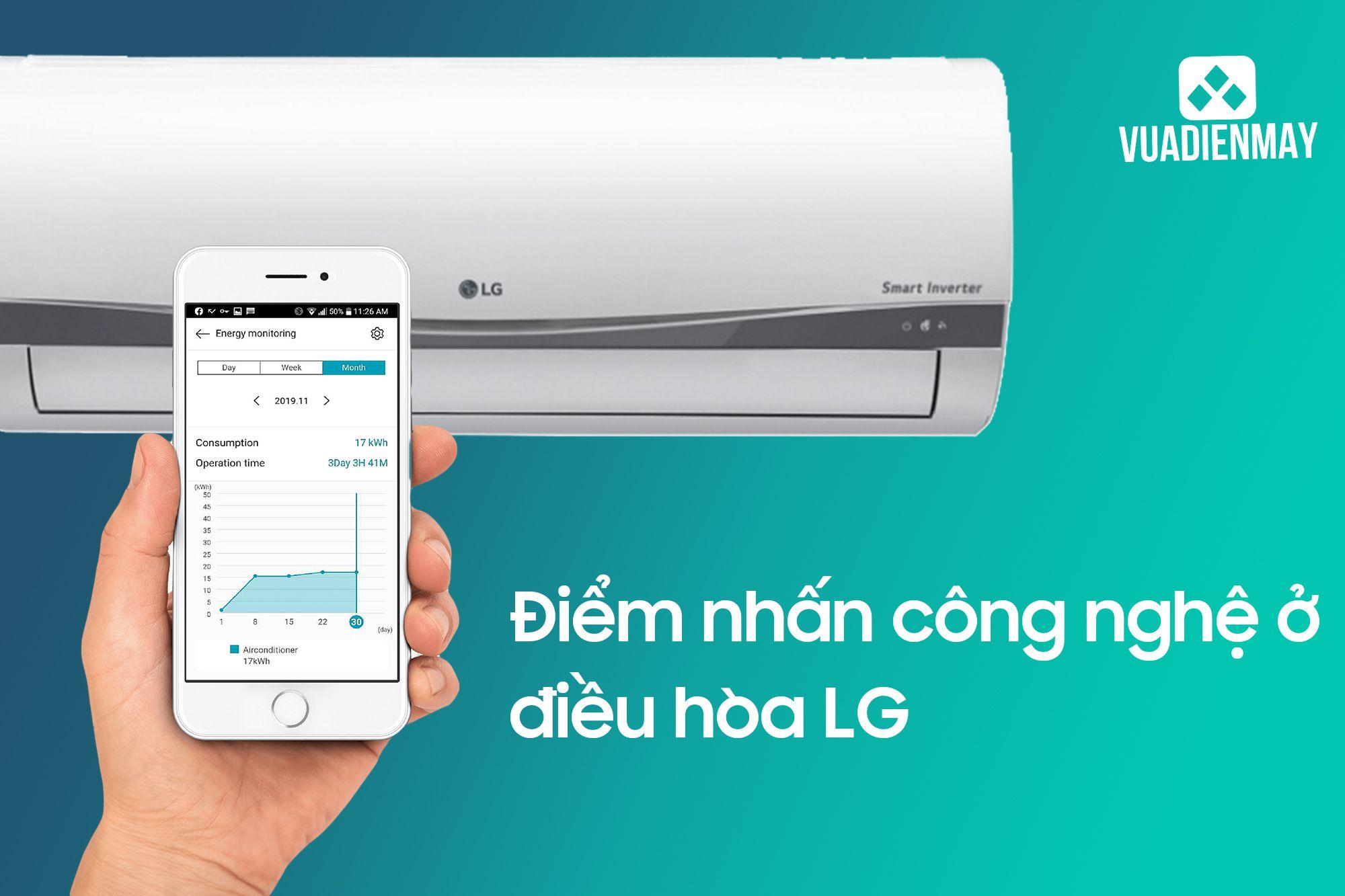 ĐIỂM NHẤN CÔNG NGHỆ Ở ĐIỀU HÒA LG