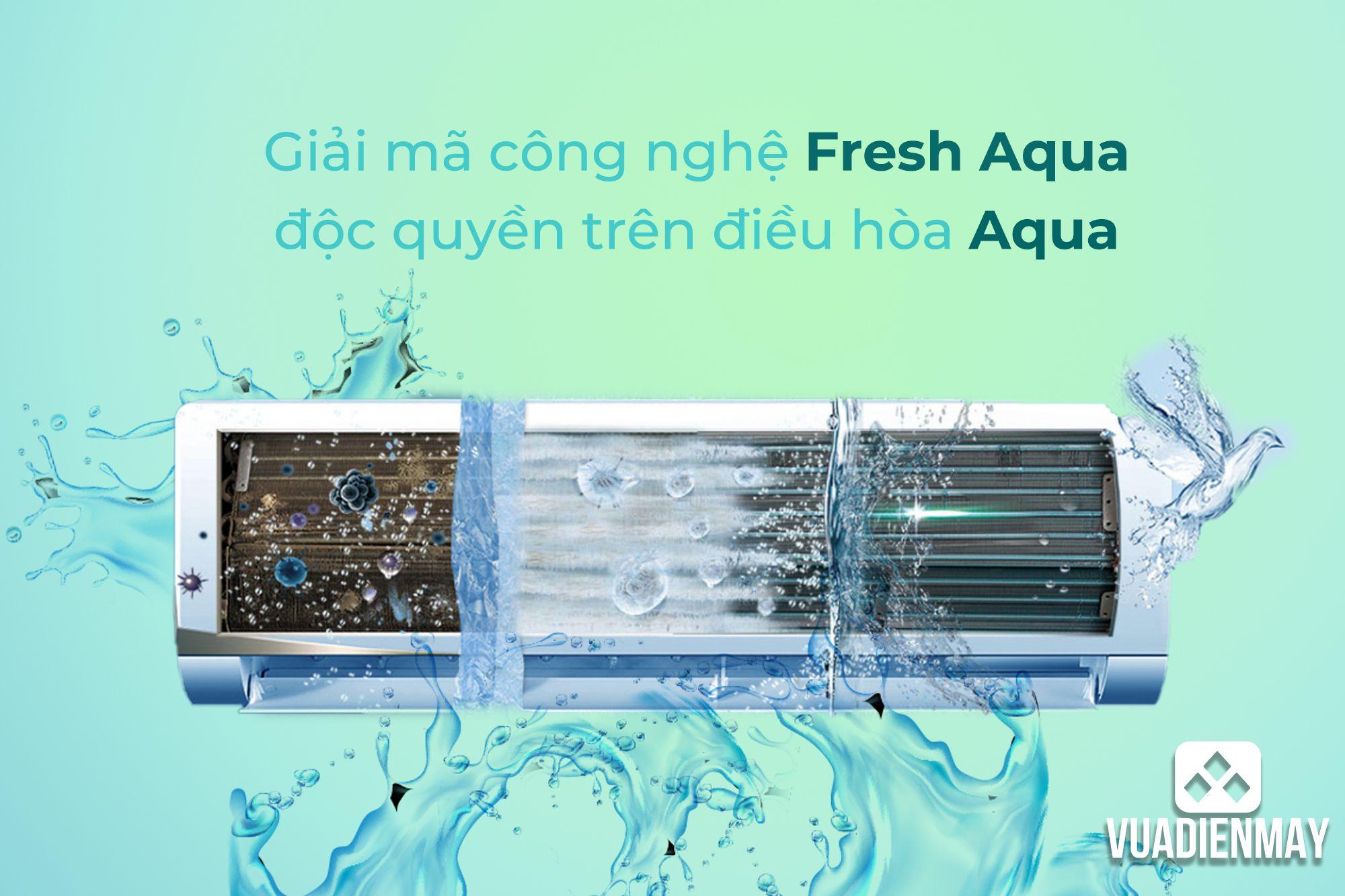 GIẢI MÃ CÔNG NGHỆ FRESH AQUA ĐỘC QUYỀN TRÊN ĐIỀU HÒA AQUA