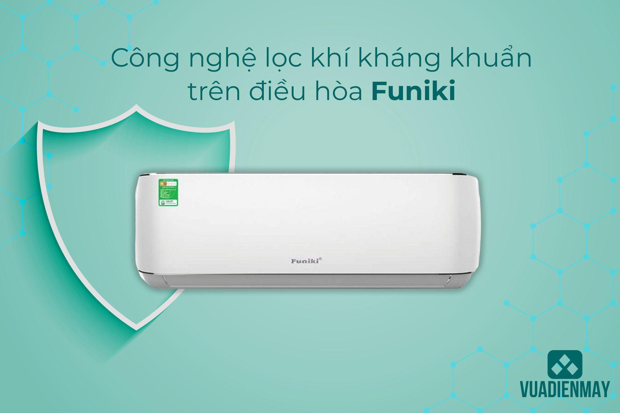 CÔNG NGHỆ LỌC KHÍ KHÁNG KHUẨN TRÊN ĐIỀU HÒA FUNIKI
