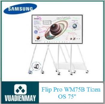 Màn hình tương tác SamSung 75'' Flip Pro WM75B Tizen OS