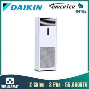  Điều hòa cây Daikin 55000BTU 2 chiều 3 pha