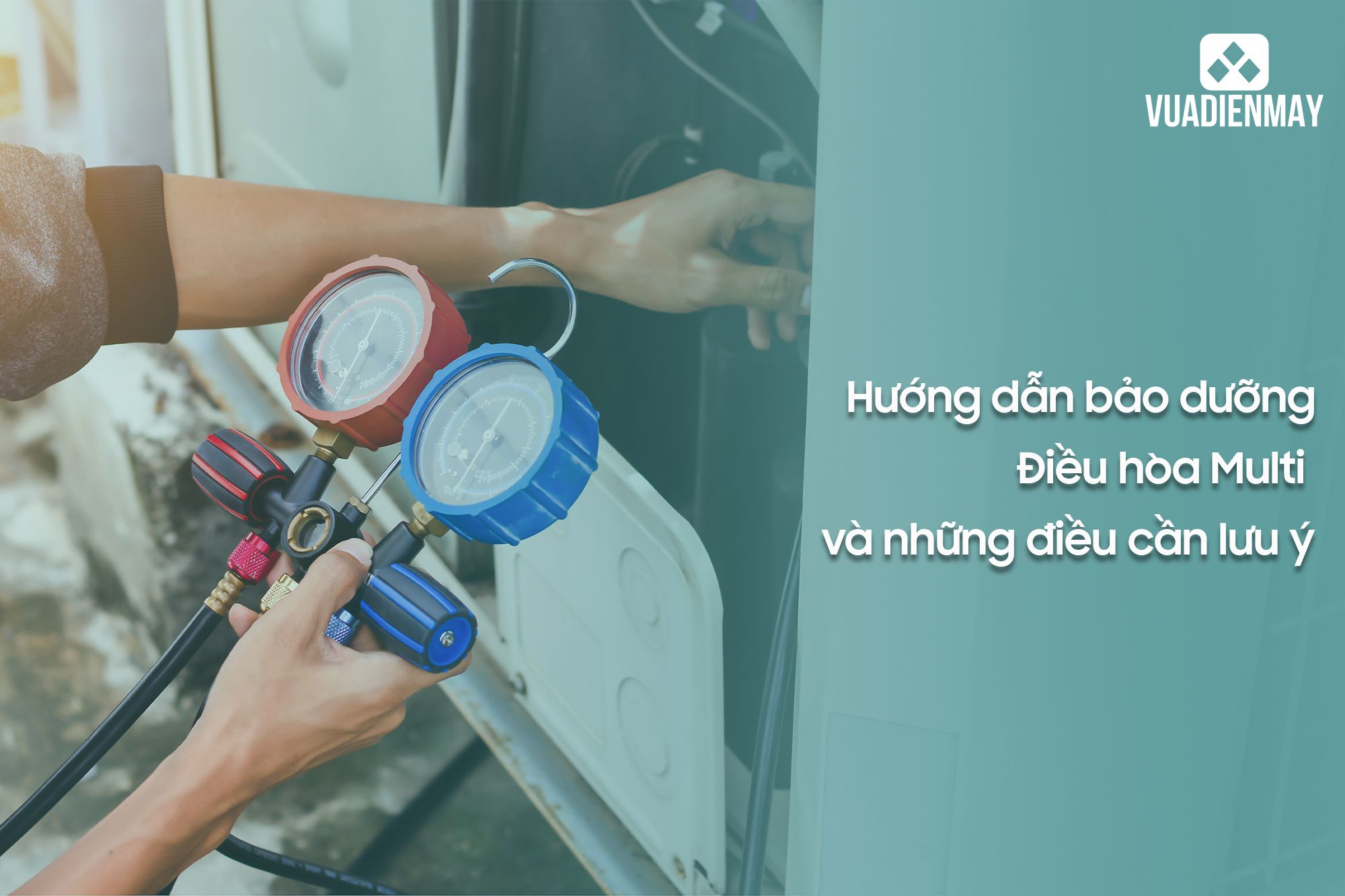 bảo dưỡng điều hòa multi 1
