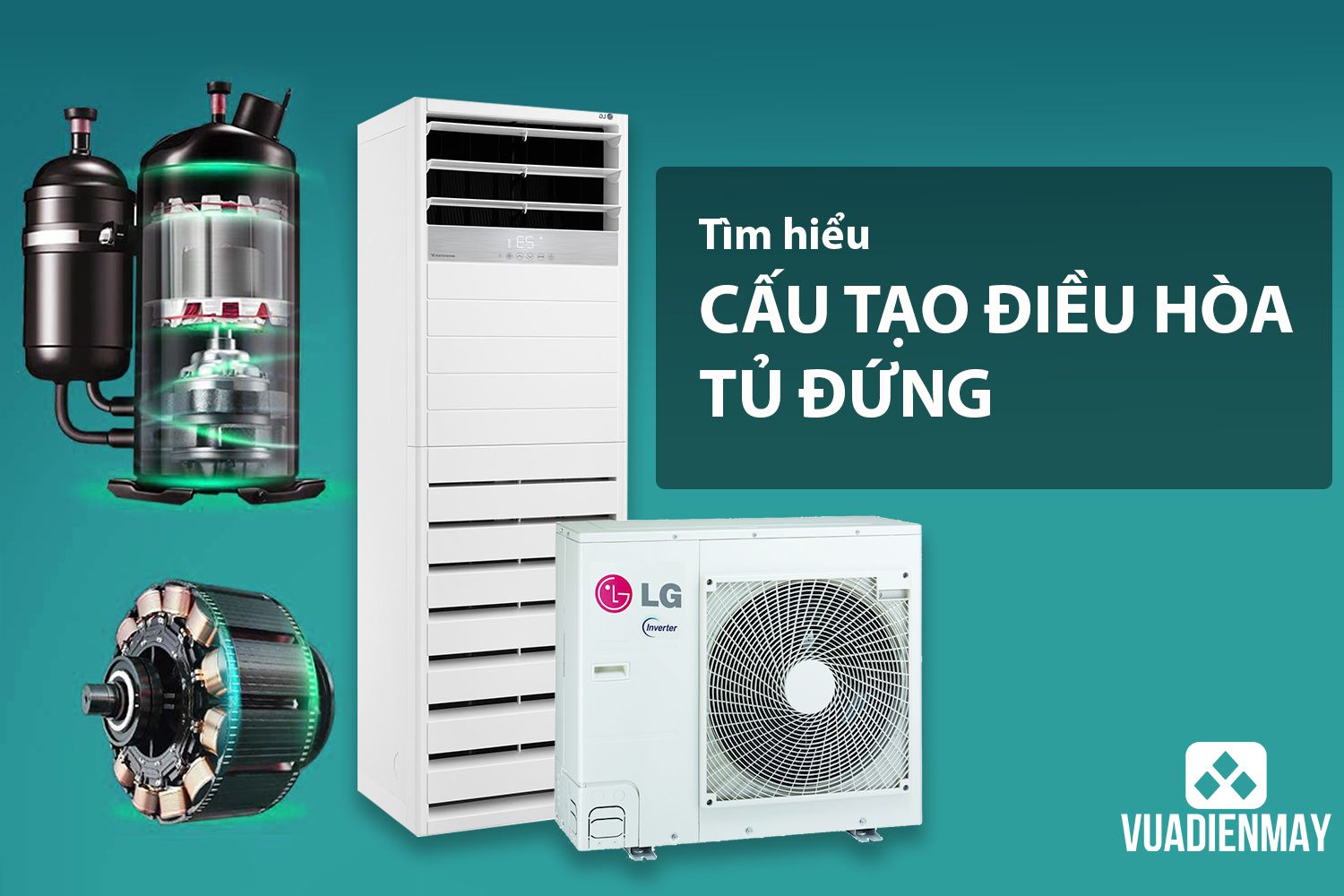 cấu tạo của điều hòa tủ đứng 1