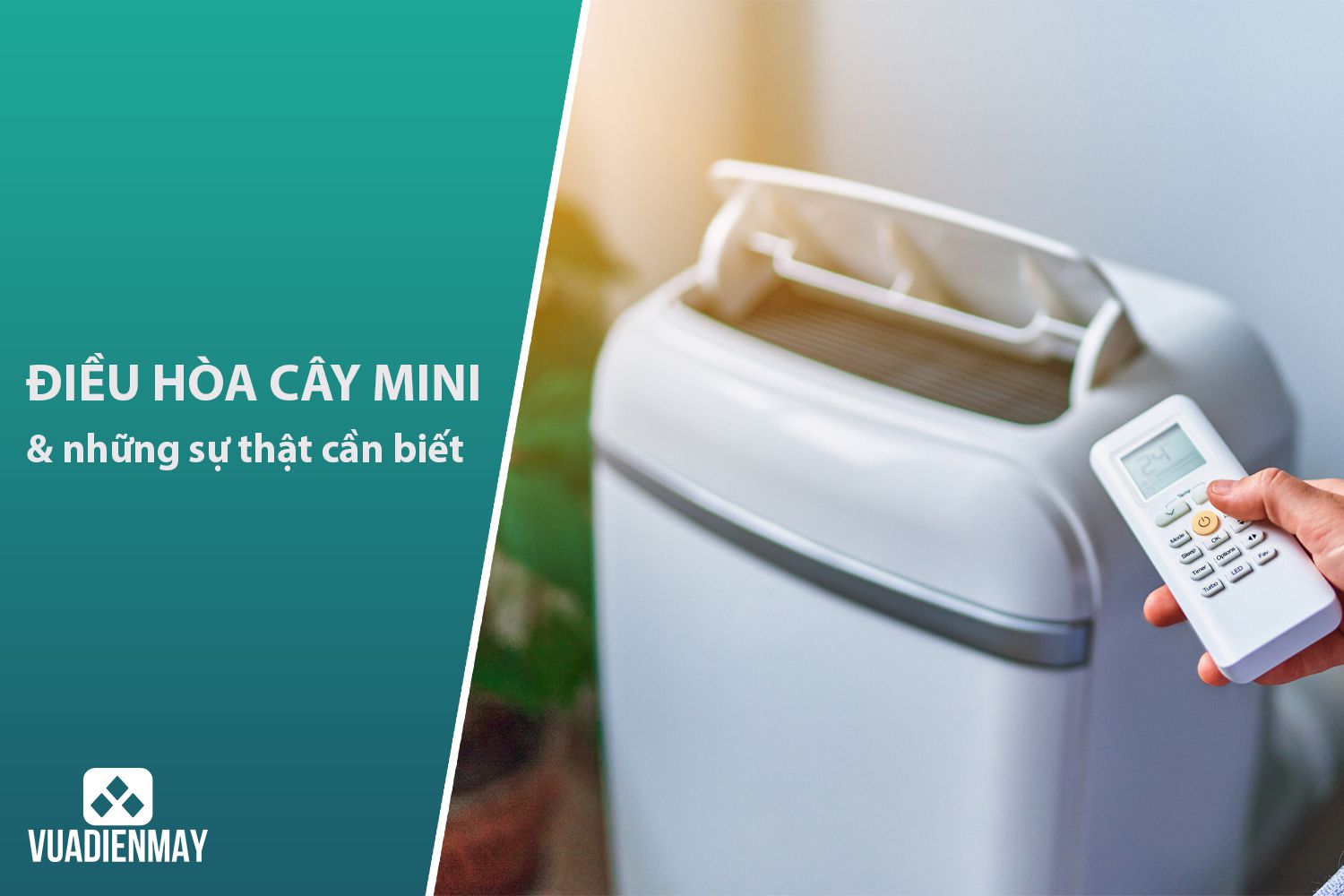 điều hòa cây mini 1