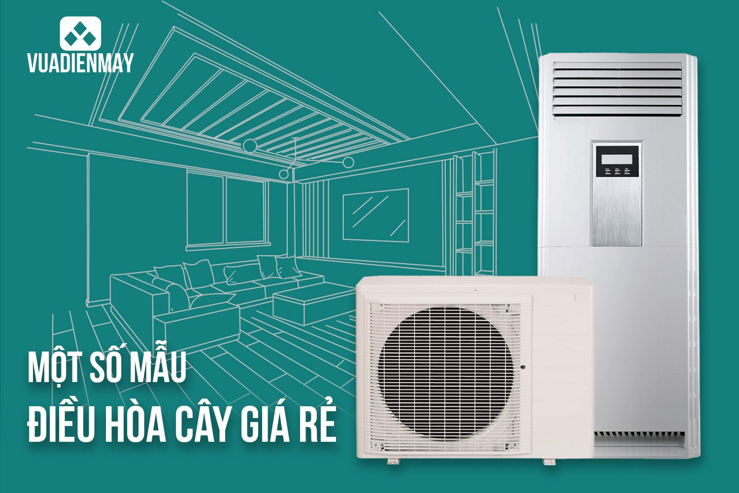 điều hòa cây giá rẻ 1