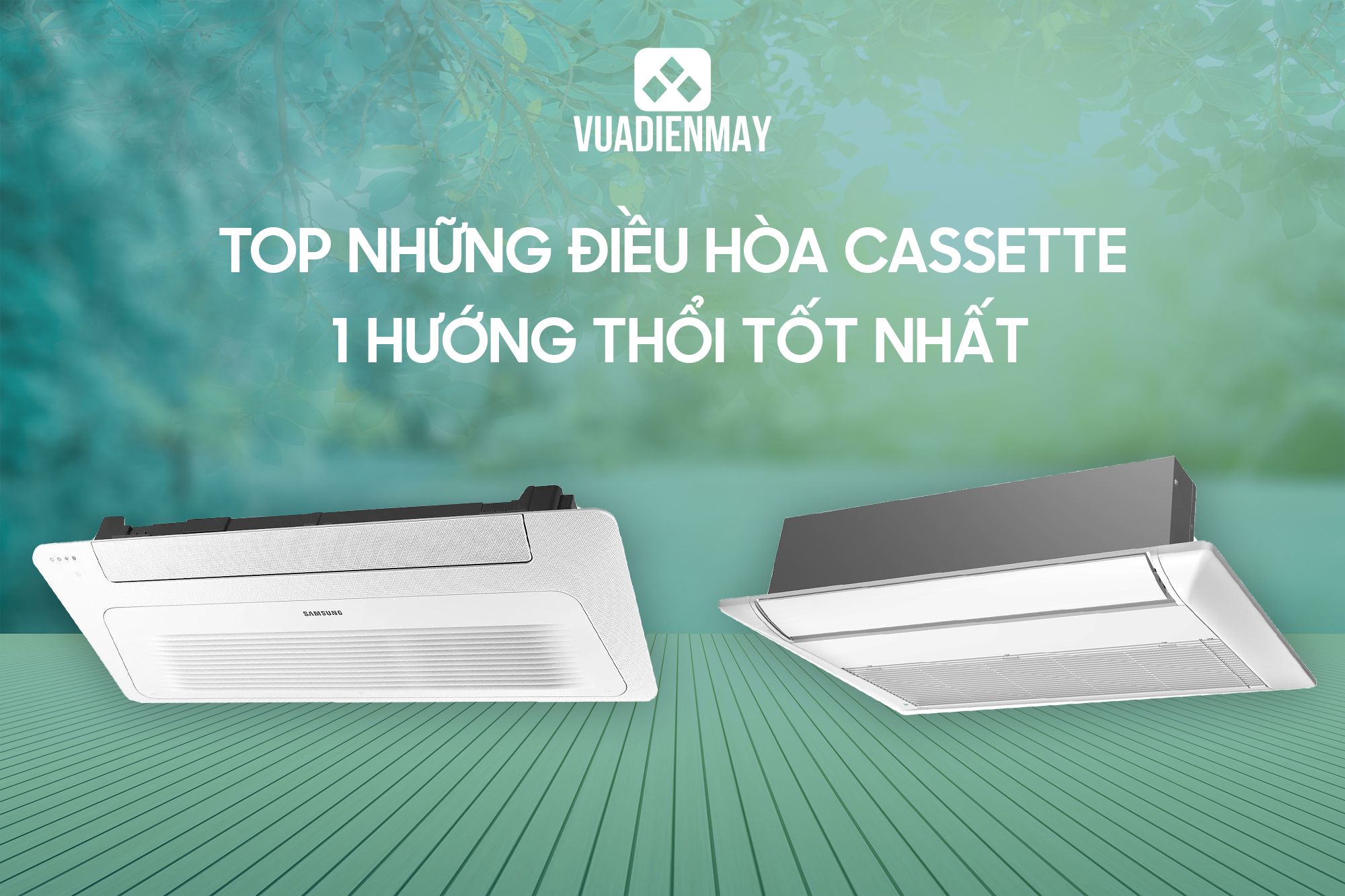 điều hòa cassette 1 hướng thổi 1